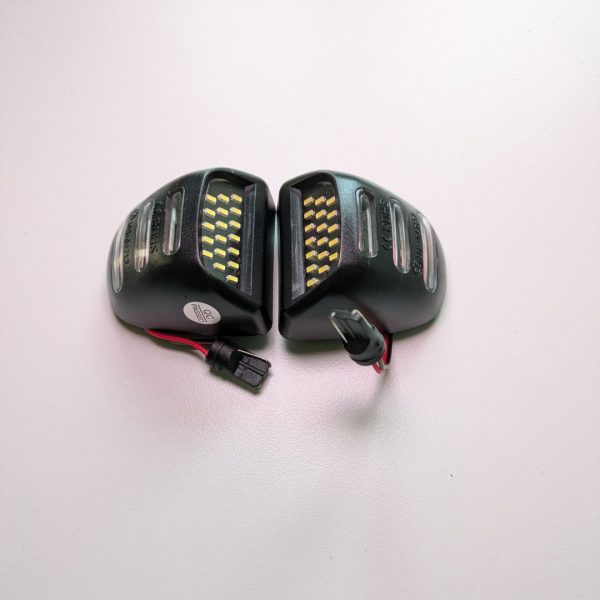 LED bumper License plate lights for the of GMT800 trucks