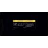 Straight-on scan of GM 10309116 bilingual cooling fan caution label reproduction